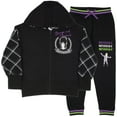 thumbnail image 1 of Beetlejuice Girls Zip Hoodie & Jogger Set, 2-Piece, Little & Big Girls, Sizes 4-12, 1 of 16