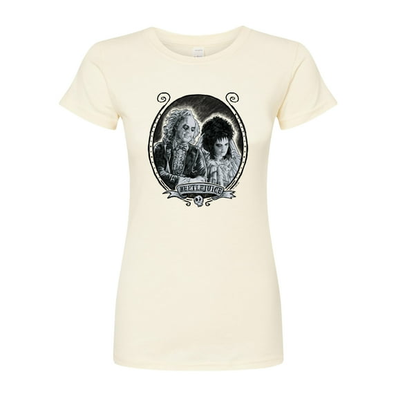 Beetlejuice - Graphite Beetlejuice - Juniors Fitted Graphic T-Shirt