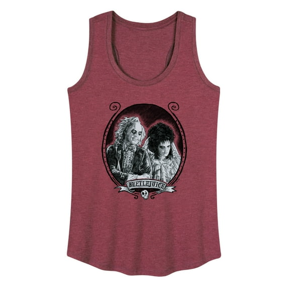 Beetlejuice - Graphite Beetlejuice - Women's Racerback Tank