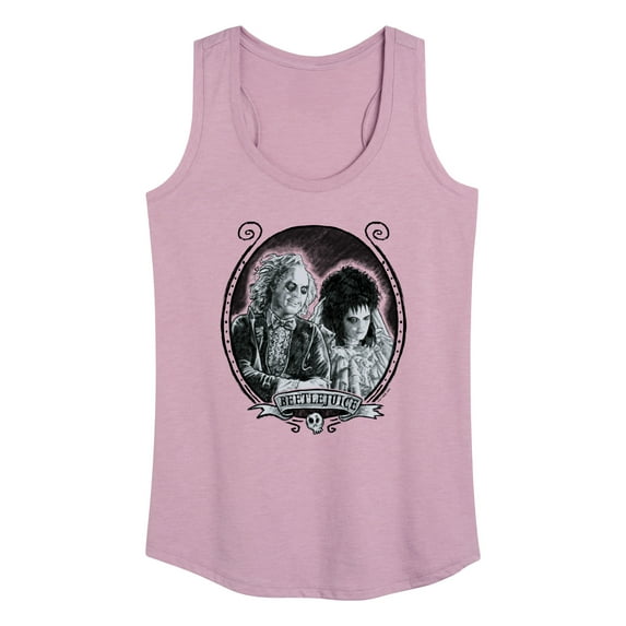 Beetlejuice - Graphite Beetlejuice - Women's Racerback Tank