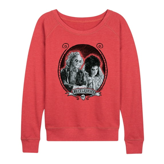 Beetlejuice - Graphite Beetlejuice - Women's Lightweight French Terry Pullover