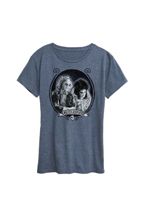 - Graphite Beetlejuice - Women's Short Sleeve Graphic T-Shirt