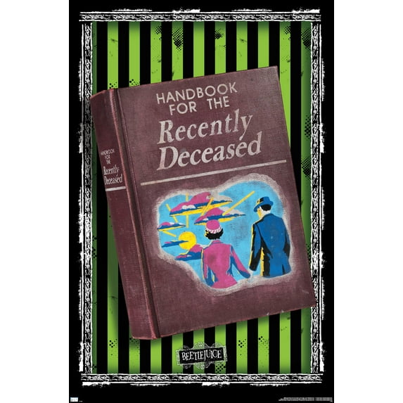 Beetlejuice - Handbook For The Recently Deceased Wall Poster, 22.375" x 34"