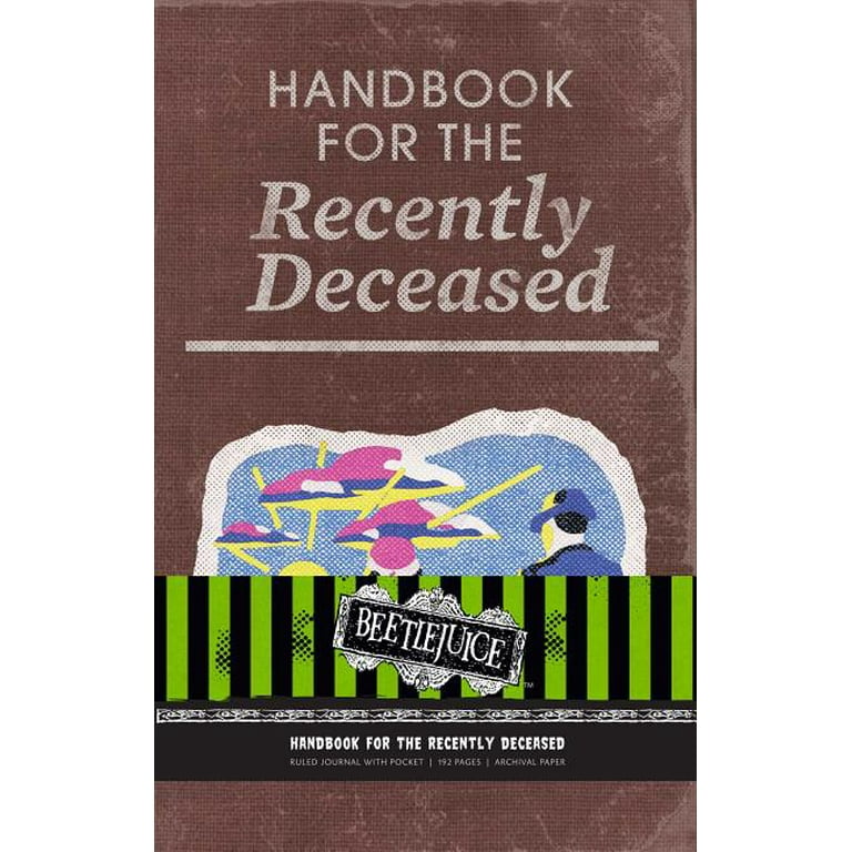 Beetlejuice: Handbook for the Recently Deceased Hardcover Ruled