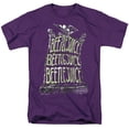 thumbnail image 1 of Beetlejuice Headstone Name Unisex Adult T-Shirt, Purple, Large, 1 of 6