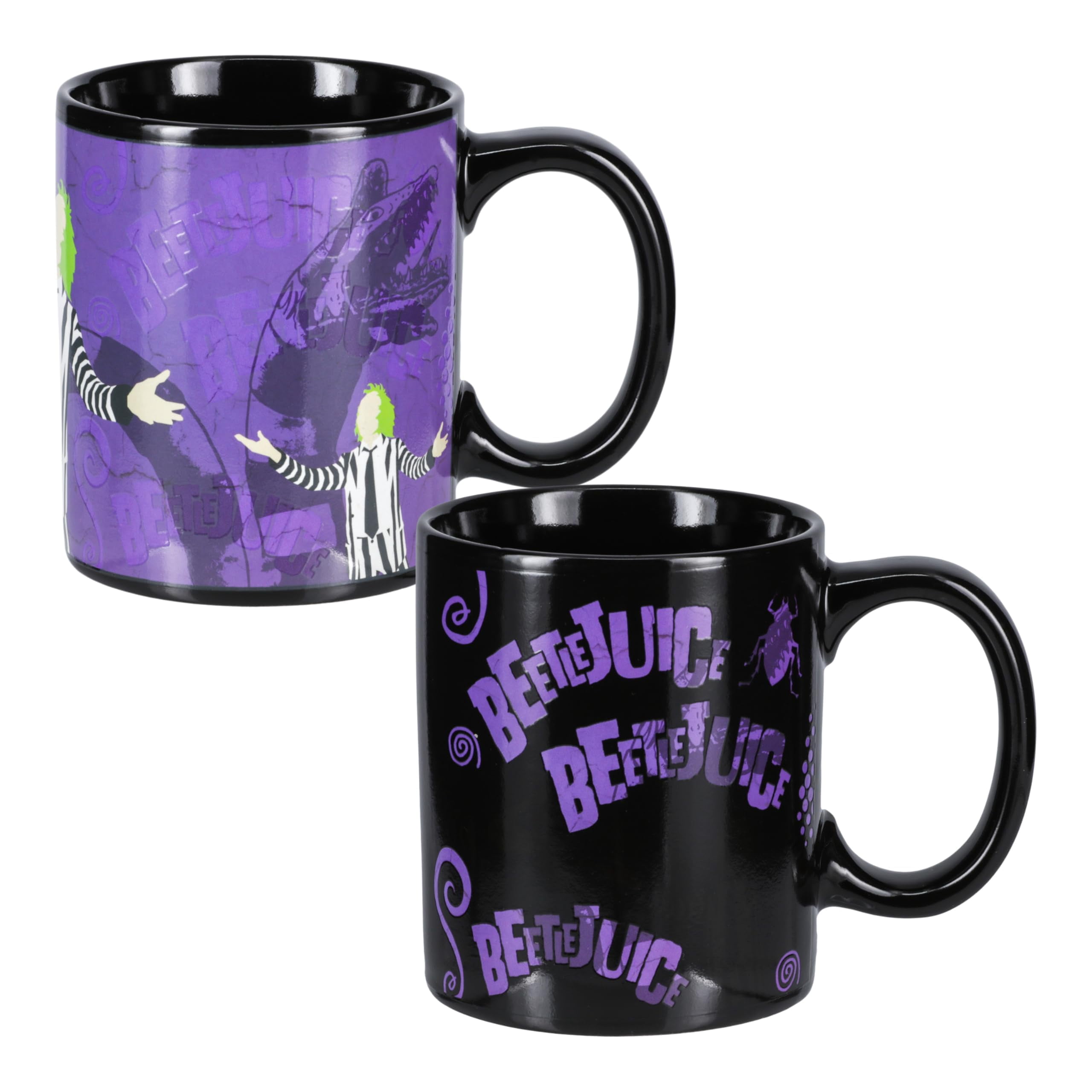 Beetlejuice Heat Changing Mug - Officially Licensed Merchandise Perfect  Gift for Retro Horror Movie Fans, Nostalgic Ceramic Drinkware, '80s Movie  Collector's Cup, 300ml (10 fl oz) | Paladone - Walmart.com