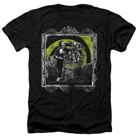 Beetlejuice - Here Lies - Heather Short Sleeve Shirt - Medium
