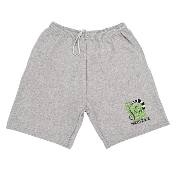 Beetlejuice It'S Showtime Quote Mens Sweat Shorts