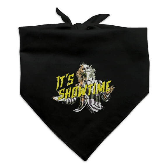 Beetlejuice It's Showtime Dog Pet Bandana