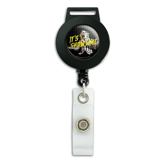 Beetlejuice It's Showtime Lanyard Retractable Reel Badge ID Card Holder