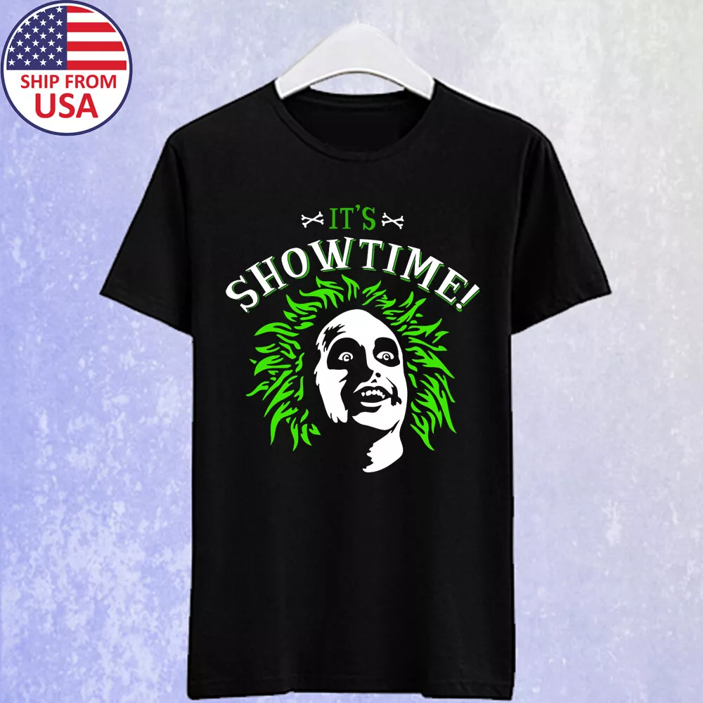 Beetlejuice Its Showtime Horror Movie Shirt