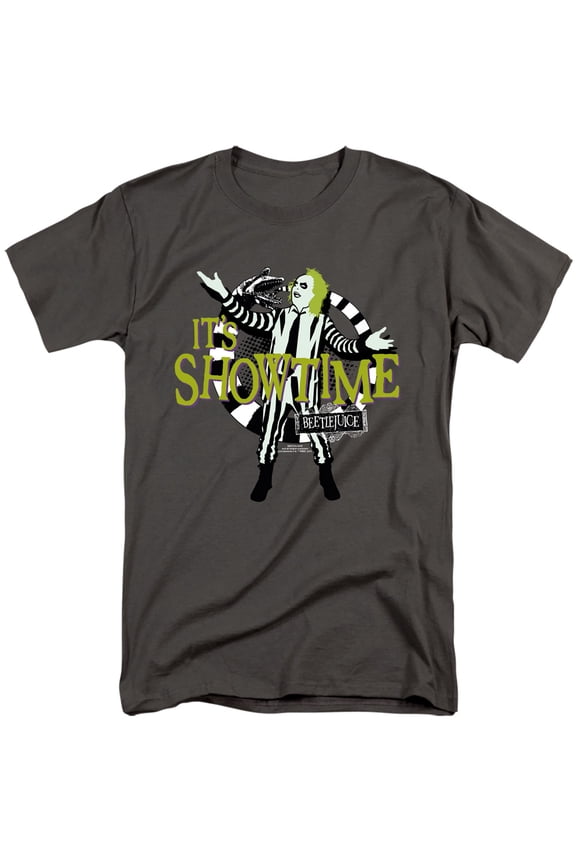 Its Showtime Unisex Adult Tall T Shirt,Charcoal, 2X-Large