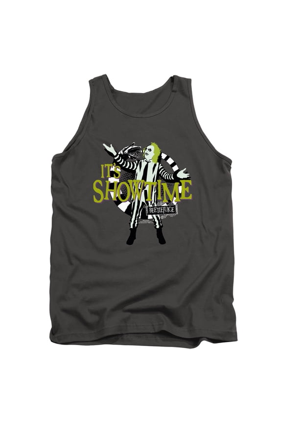 Its Showtime Unisex Adult Tank Top,Charcoal, Small