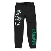 BIOWORLD Beetlejuice Logo and Sand Worm Character Unisex Adult Sweatpants - M