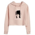 thumbnail image 1 of Beetlejuice - Lydia Strange Unusual - Juniors Cropped Pullover Hoodie, 1 of 4
