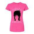 thumbnail image 1 of Beetlejuice - Lydia Strange Unusual - Juniors Fitted Graphic T-Shirt, 1 of 4