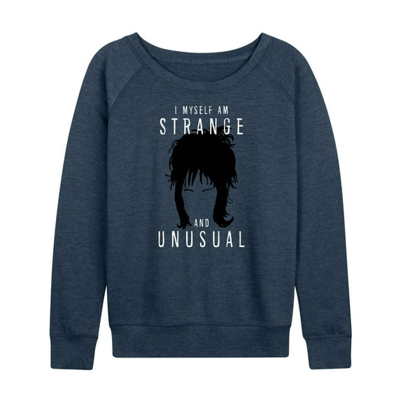 Beetlejuice - Lydia Strange Unusual - Women's Lightweight French Terry Long Sleeve Shirt