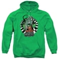 thumbnail image 1 of Beetlejuice Lydia With Worms Unisex Adult Pull-Over Hoodie,Kelly Green, Large, 1 of 6