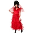 thumbnail image 1 of Beetlejuice Lydia Red Wedding Dress Costume for Adults by Rubies, Women's Large, 1 of 4