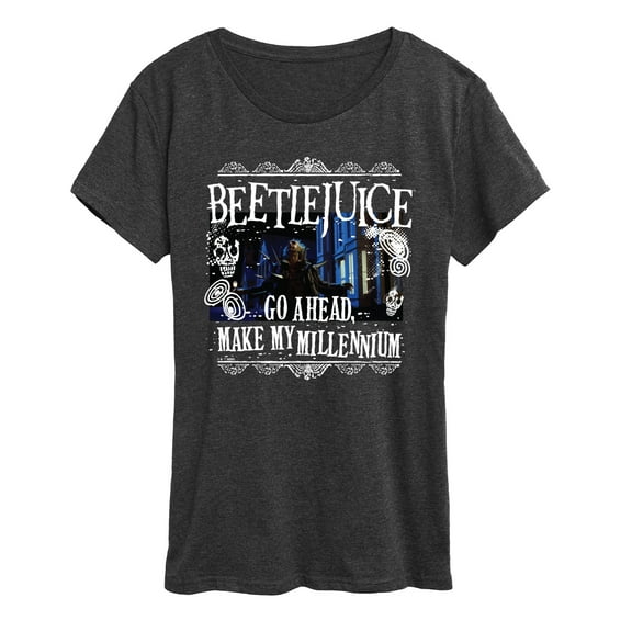 Beetlejuice - Make My Millennium - Women's Short Sleeve Graphic T-Shirt