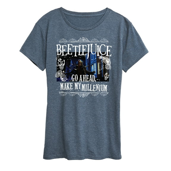 Beetlejuice - Make My Millennium - Women's Short Sleeve Graphic T-Shirt