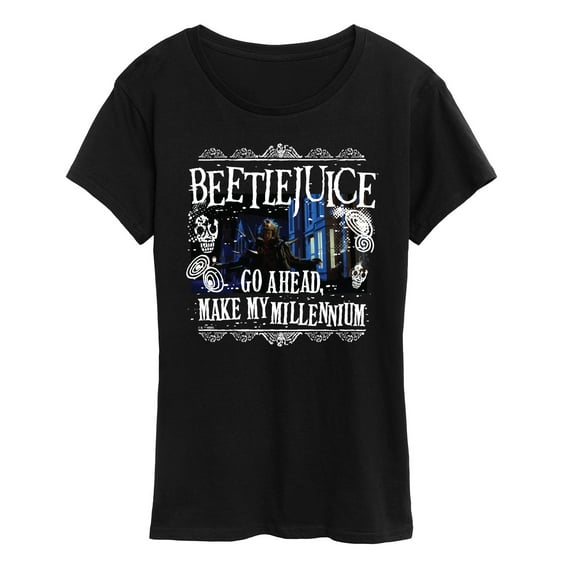 Beetlejuice - Make My Millennium - Women's Short Sleeve Graphic T-Shirt