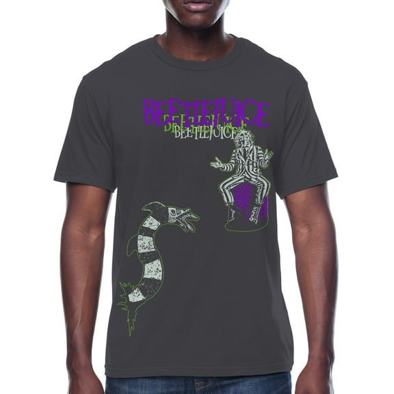 Beetlejuice, Men's Apparel Graphic T-Shirt, Strange And Unusual, Sizes S-3XL