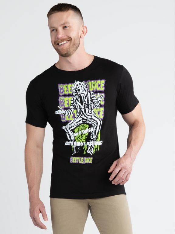Men's & Big Men's Cotton Graphic Tee, Sizes S-3XL