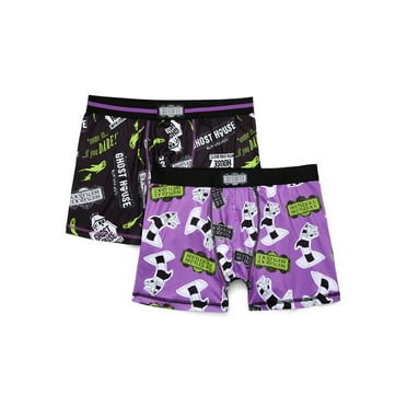 Beetlejuice Men's Boxer Briefs, 2-Pack, Sizes S-XL