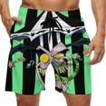 thumbnail image 1 of Beetlejuice Men's Swim Trunks Board Shorts Drawstring Elastic Waist Quick Dry Swimsuits Beach Shorts with Pockets 3XL, 1 of 8