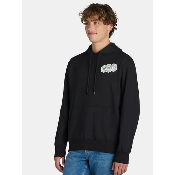 Beetlejuice Men's and Big Men’s Graphic Hoodie Sweatshirt, Sizes XS-3XL