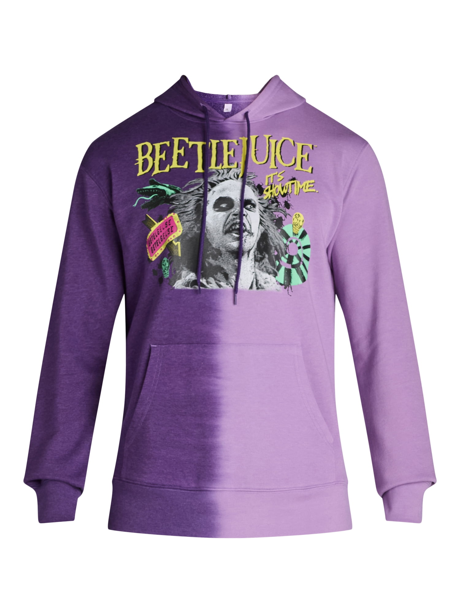 Beetlejuice Men’s and Big Men’s Graphic Print Hoodie, Sizes XS-3XL