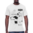 thumbnail image 1 of Beetlejuice, Mens Graphic Print Short Sleeve Tee, Infographic, Sizes S-3XL, 1 of 6