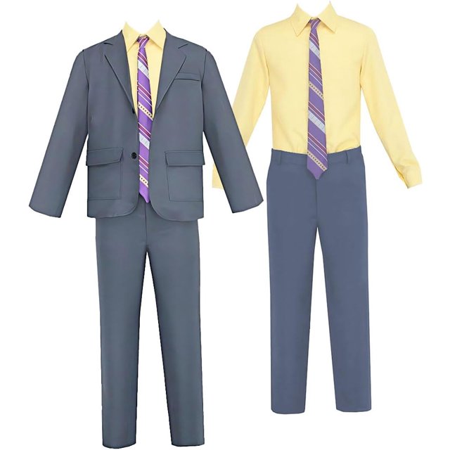 Beetlejuice Movie Joaquin Phoenix Cosplay Uniform Suit Arthur Fleck