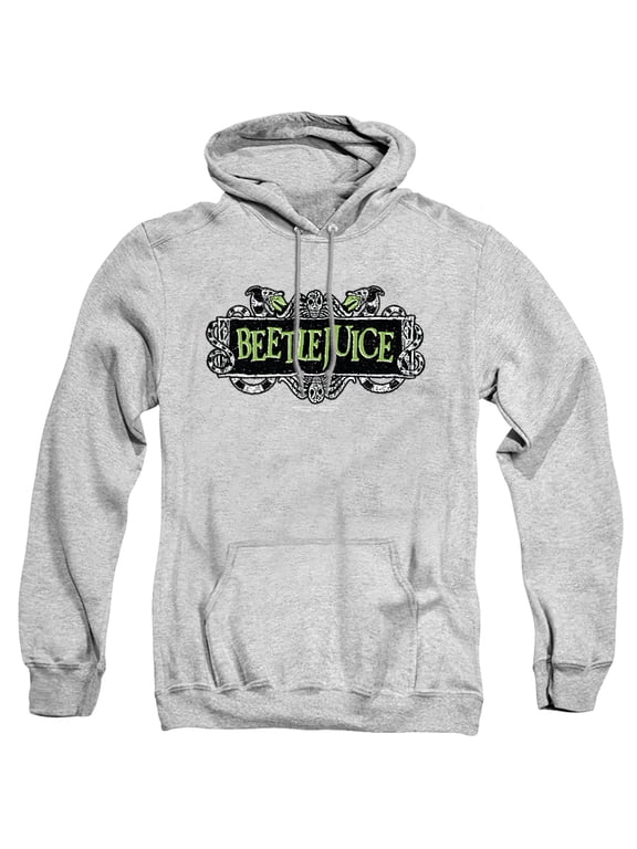 Movie Logo Unisex Adult Pull-Over Hoodie,Athletic Heather, X-Large