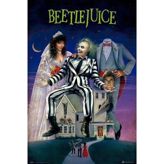 Beetlejuice - Movie Poster / Print (Regular Style) (Size: 24" X 36")