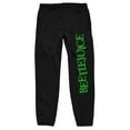 thumbnail image 1 of Beetlejuice Movie Title Logo Men's Black Jogger Pants-Medium, 1 of 3