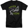 thumbnail image 1 of Beetlejuice Never Trust Unisex Adult Tall T Shirt,Black, X-Large, 1 of 2