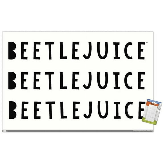 Beetlejuice - Phrase Wall Poster, 22.375" x 34"