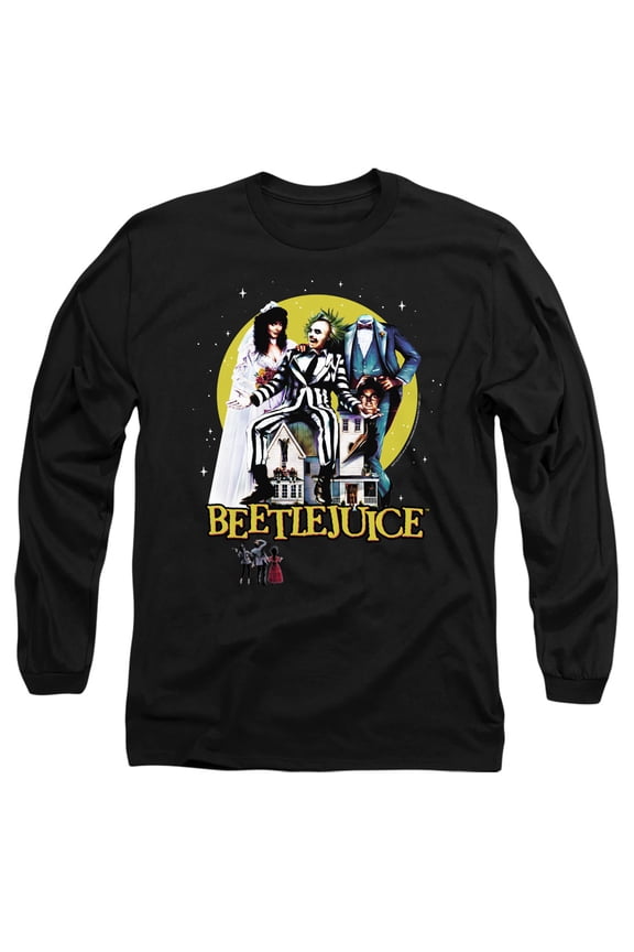 Poster Revisited Unisex Adult Long-Sleeve T Shirt,Black, 2X-Large