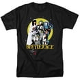 thumbnail image 1 of Beetlejuice Poster Revisited Unisex Adult T-Shirt, Red, Small, 1 of 6