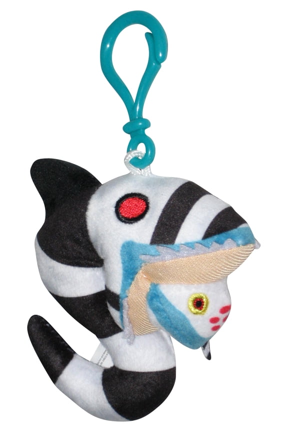 Beetlejuice Sandworm Bullsitoy 4-Inch Clip-On Plush Keychain