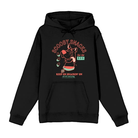 Beetlejuice Sandworm Desert Door Adult Black Long Sleeve Hoodie-Medium