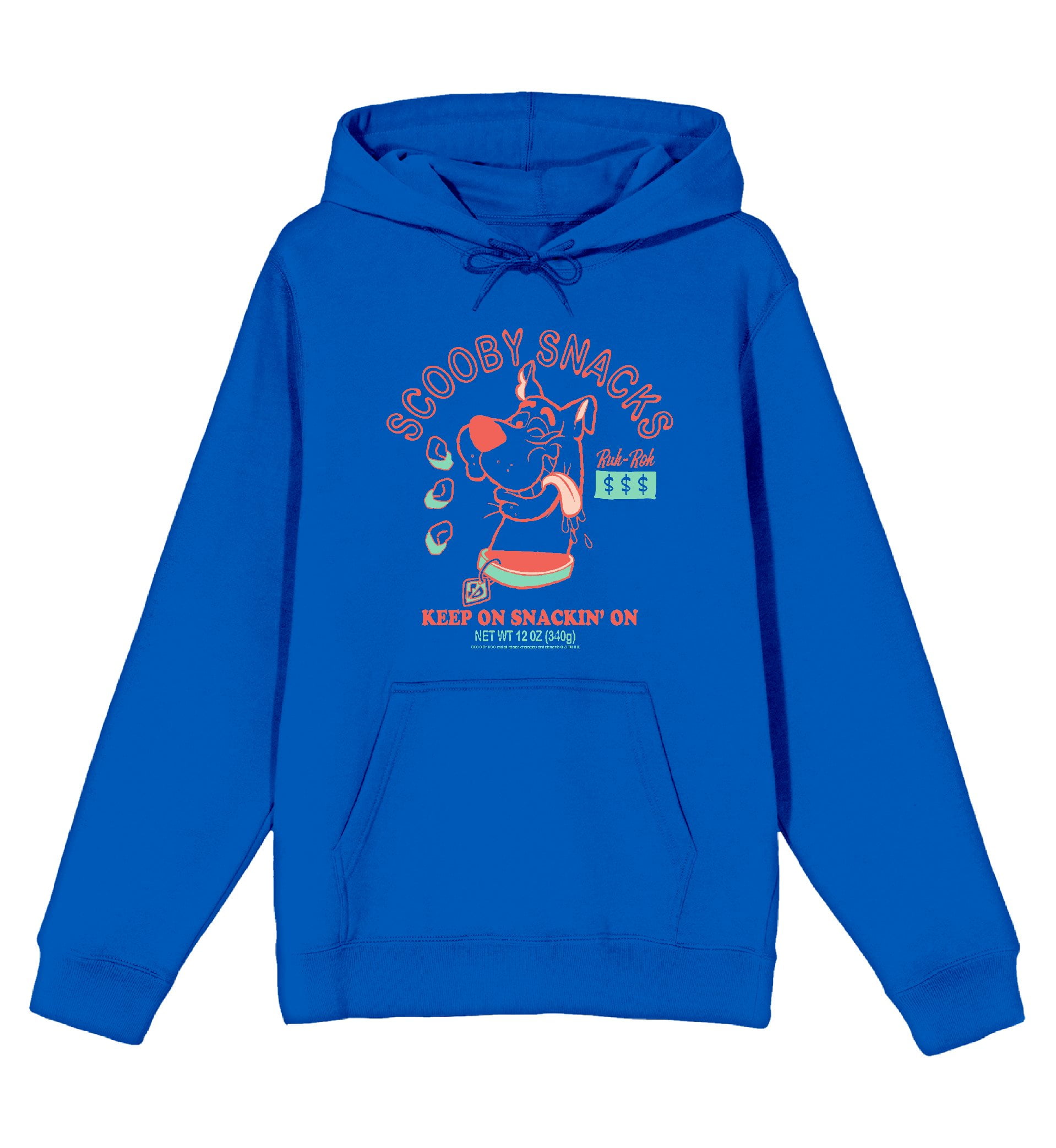 Beetlejuice Men's Sandworm Alt Logo Hoodie - Official Licensed Heavyweight Hoodie - View #5
