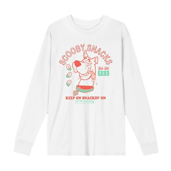 Beetlejuice Sandworm Desert Door Adult White Crew Neck Long Sleeve Tee-3XL