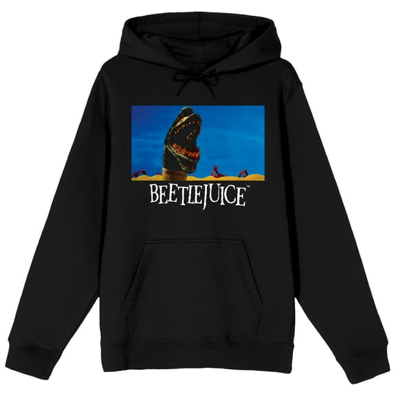 Beetlejuice Sandworm Men's Black Hoodie-XL