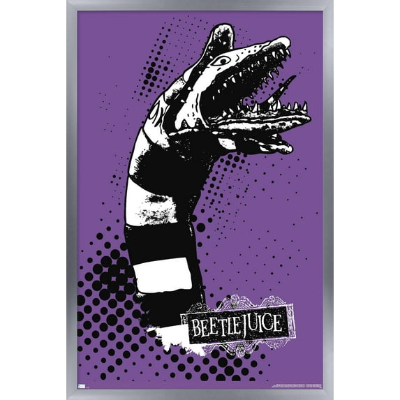 Beetlejuice - Sandworm Wall Poster, 14.725" x 22.375" Framed
