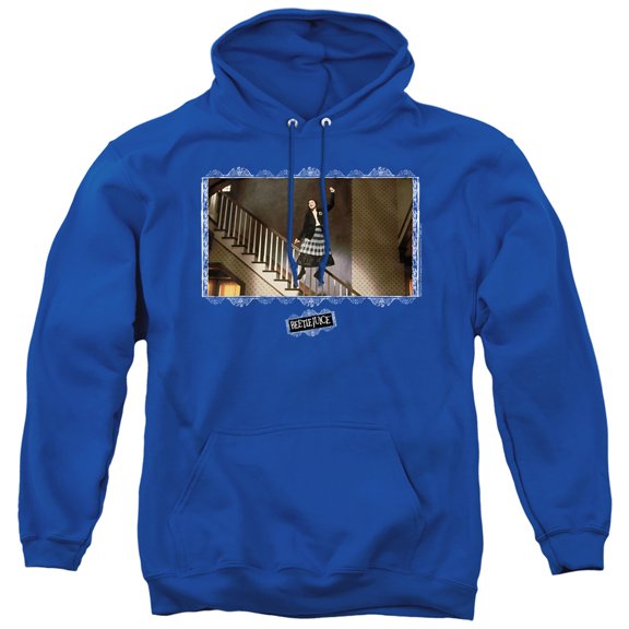 Beetlejuice Shake Shake Shake Unisex Adult Pull-Over Hoodie,Royal, Small