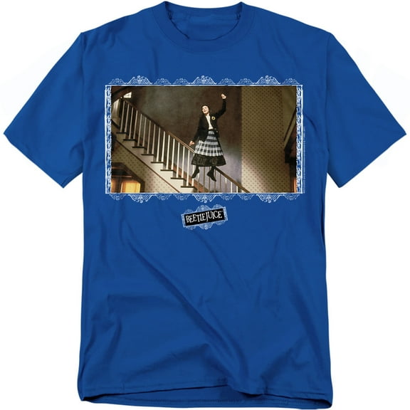 Beetlejuice Shake Shake Shake Unisex Adult T-Shirt, Royal, Small