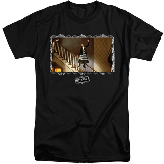 Beetlejuice Shake Shake Shake Unisex Adult Tall T Shirt,Black, 3X-Large